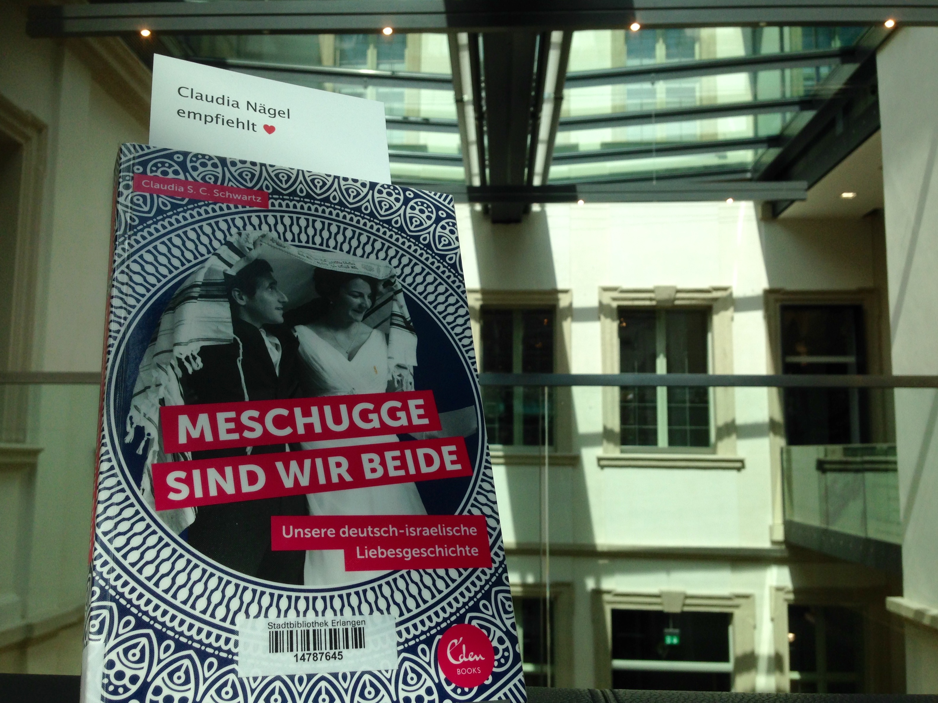 Mein Lesetipp über eine deutsch-israelische Liebesgeschichte