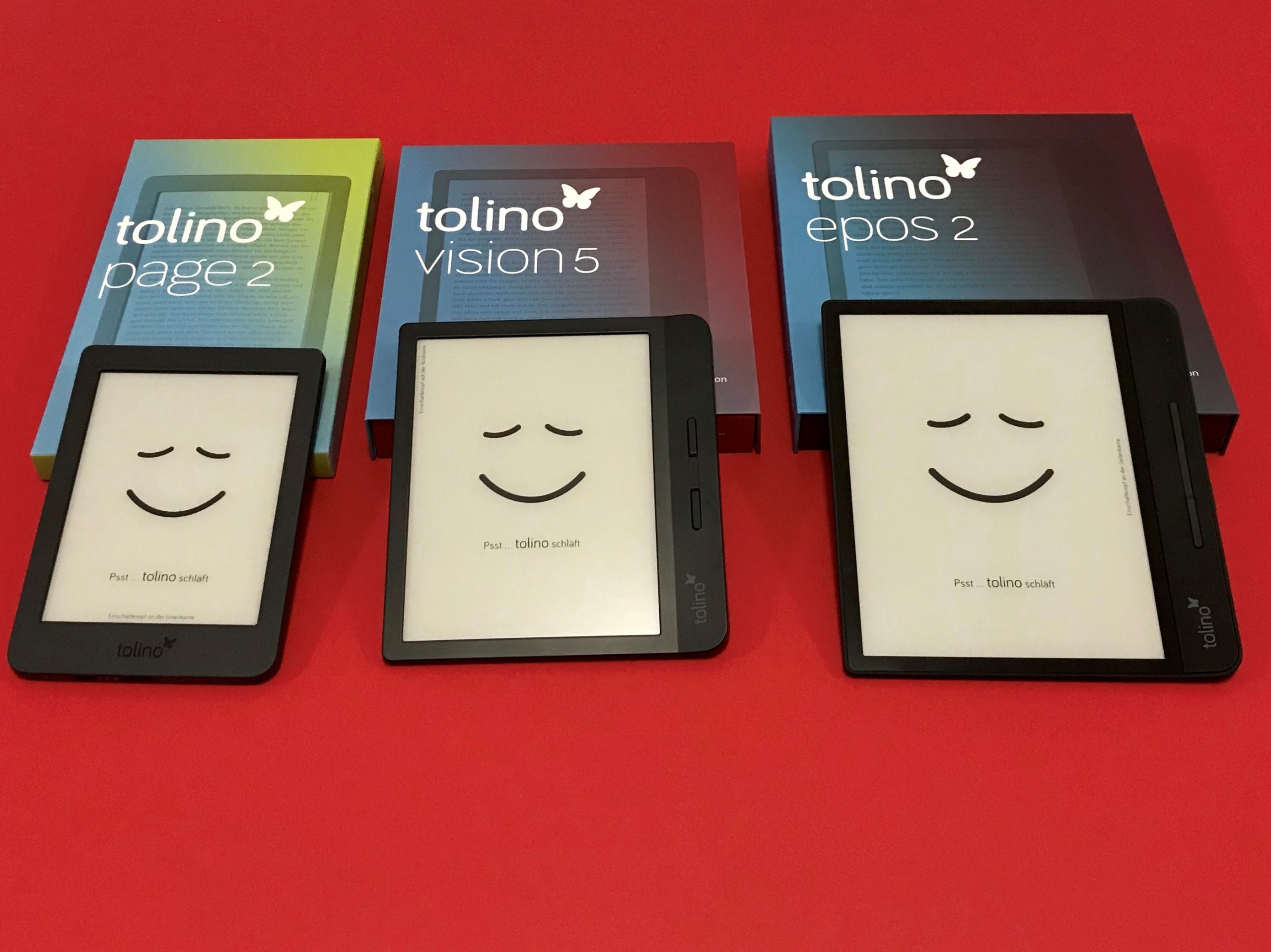 Neue Tolino Reader im Vergleich