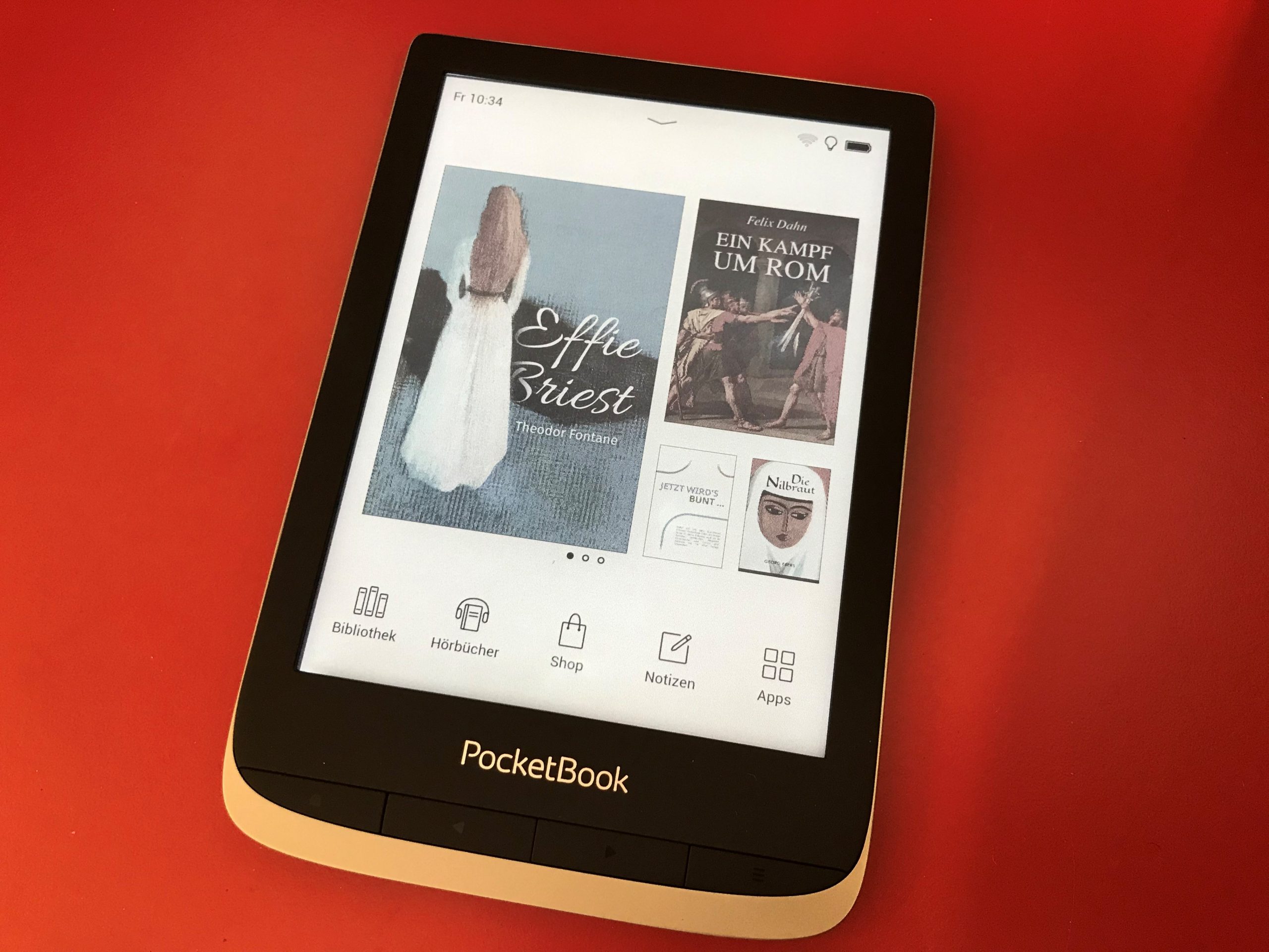 PocketBook Color: E-Book-Reader mit Farbe