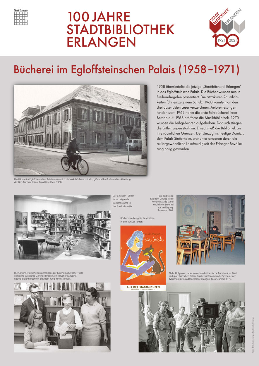 Bücherei im Egloffsteinschen Palais (1958-1971)