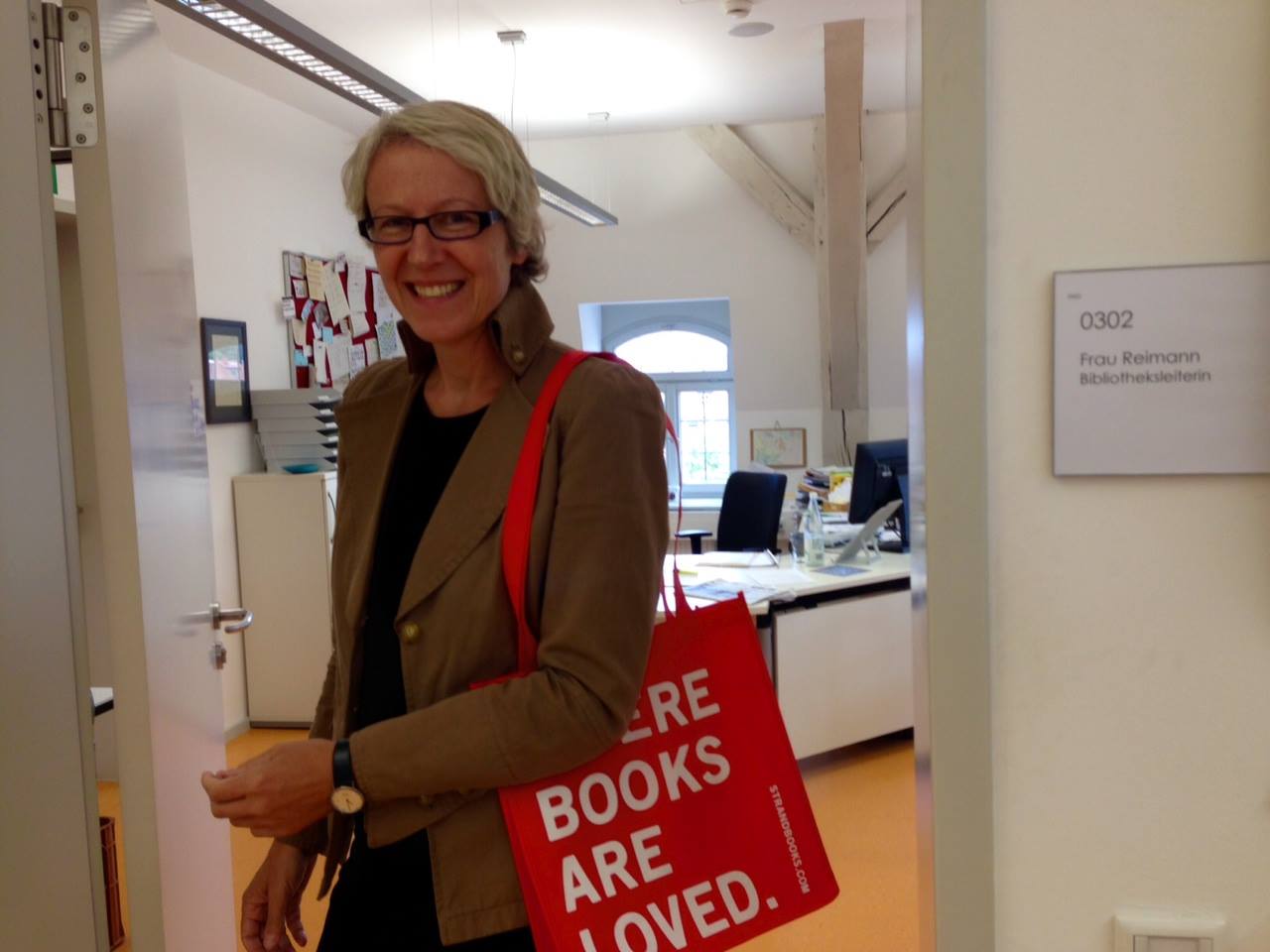 Anne Reimann leitete die Erlanger Stadtbibliothek von 2010 bis 2017