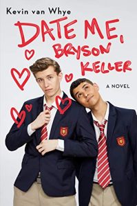 Das Cover von "Date me, Bryson Keller" mit Link zum Bibliothekskatalog