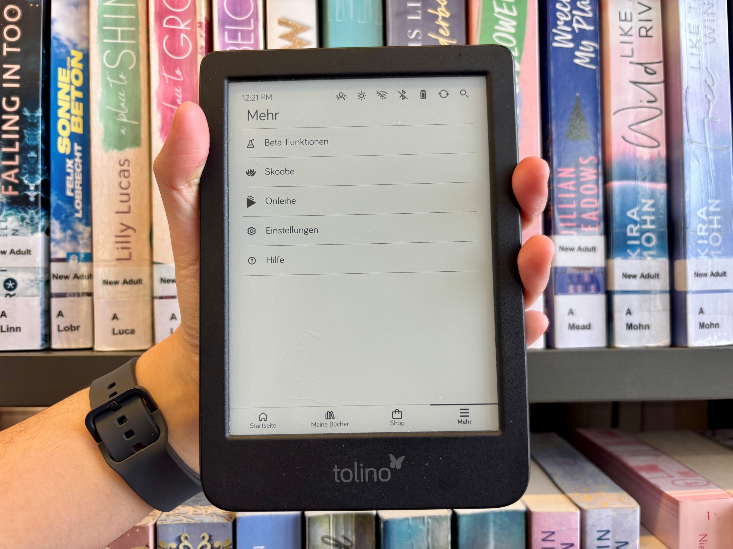 E-Book-Ausleihe mit Tolino